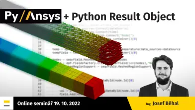 PY-Ansys + Python Result Object – online seminář SVS FEM