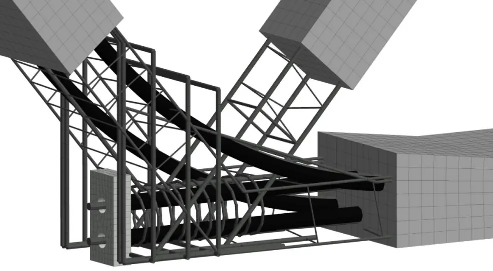 Ansys Meshing simulace SVS FEM