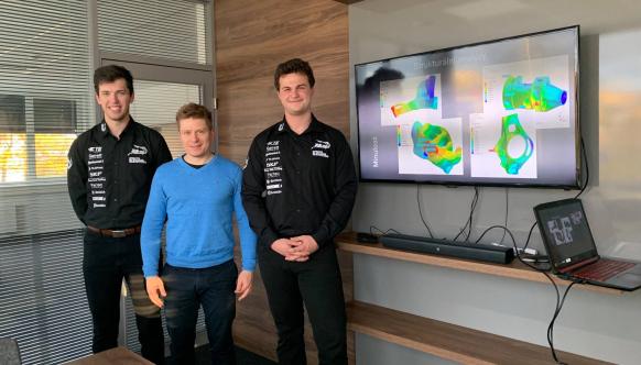 Studenti TU Brno Racing – SVS FEM, Ansys