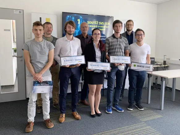 Vitězové Studentské soutěže SVS FEM 2021