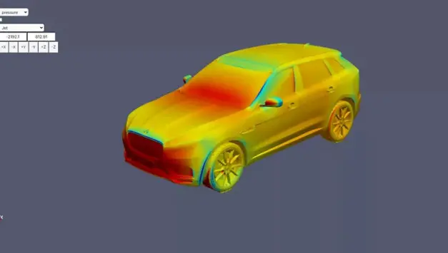 Ansys SimAI SUV